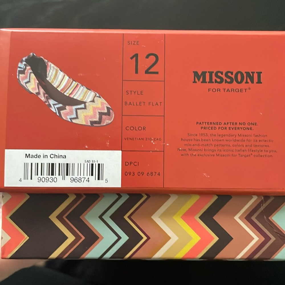Missoni for Target Ballet Flats